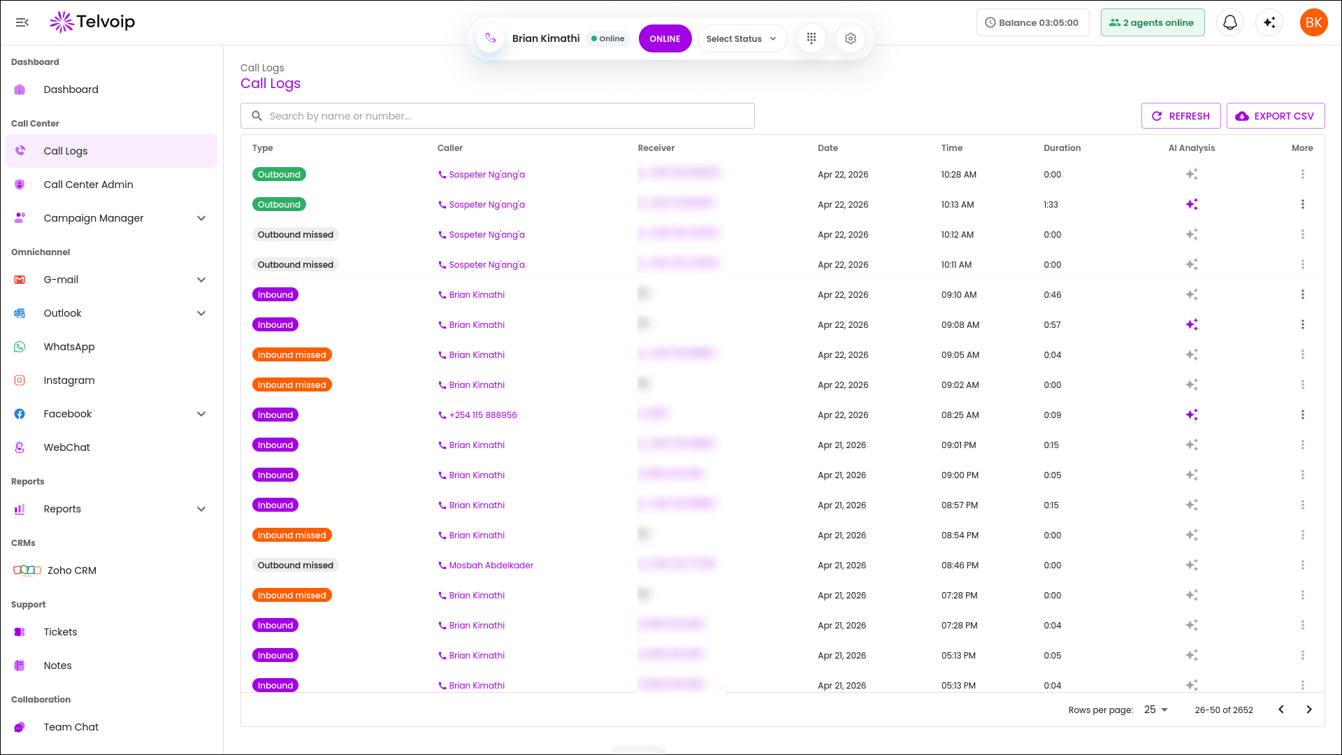 Contact center dashboard performance improvements