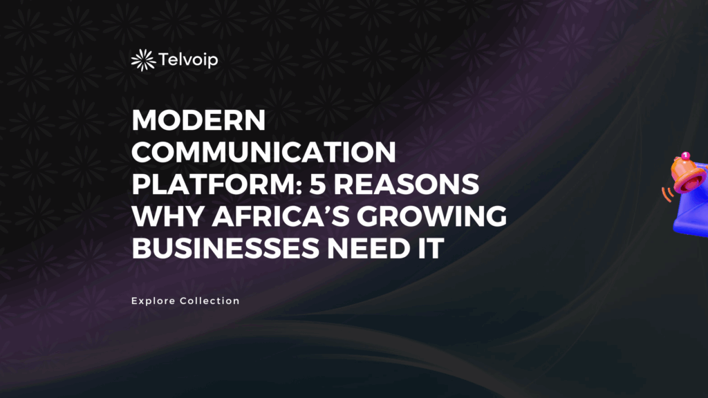 modern communication platform banner